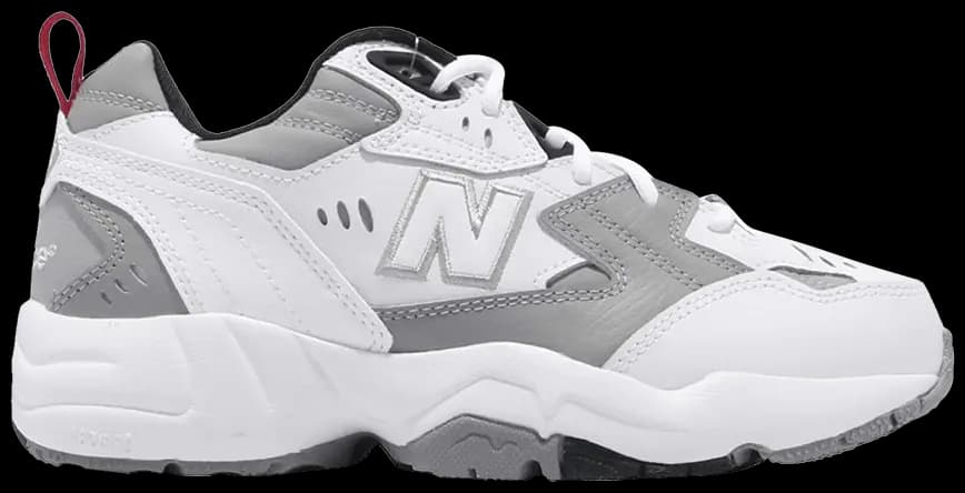 Giày New Balance Wmns 608 Wide 'White Grey Red' WX608RG1D