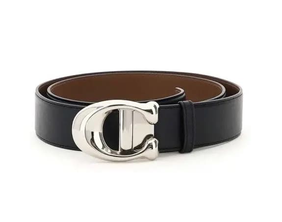 Thắt Lưng Coach 20FW Men's Leather Belt 69986 BKSD