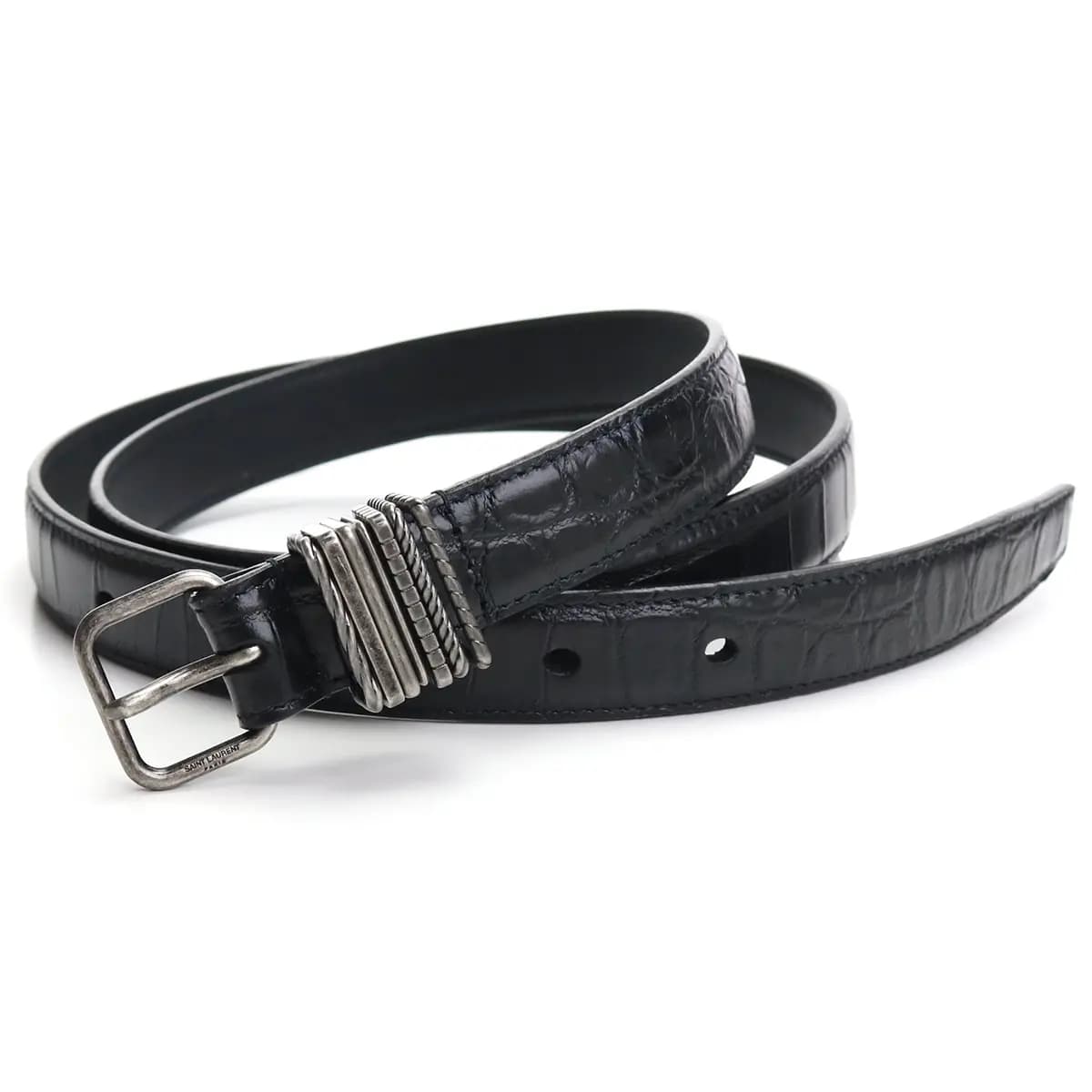 Thắt lưng Saint Laurent Schmaler Guertel Mit Me 649240-DZE0D-1000