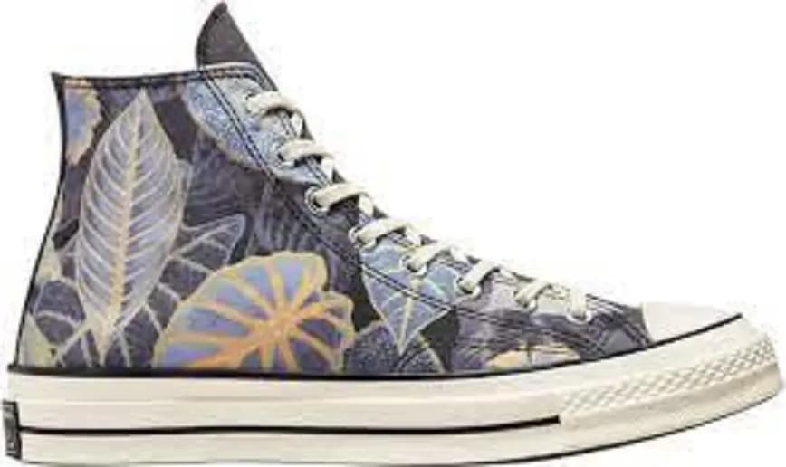 Giày Converse Chuck 70 HI Tropical 'Leaf Grey Blue' A00482C