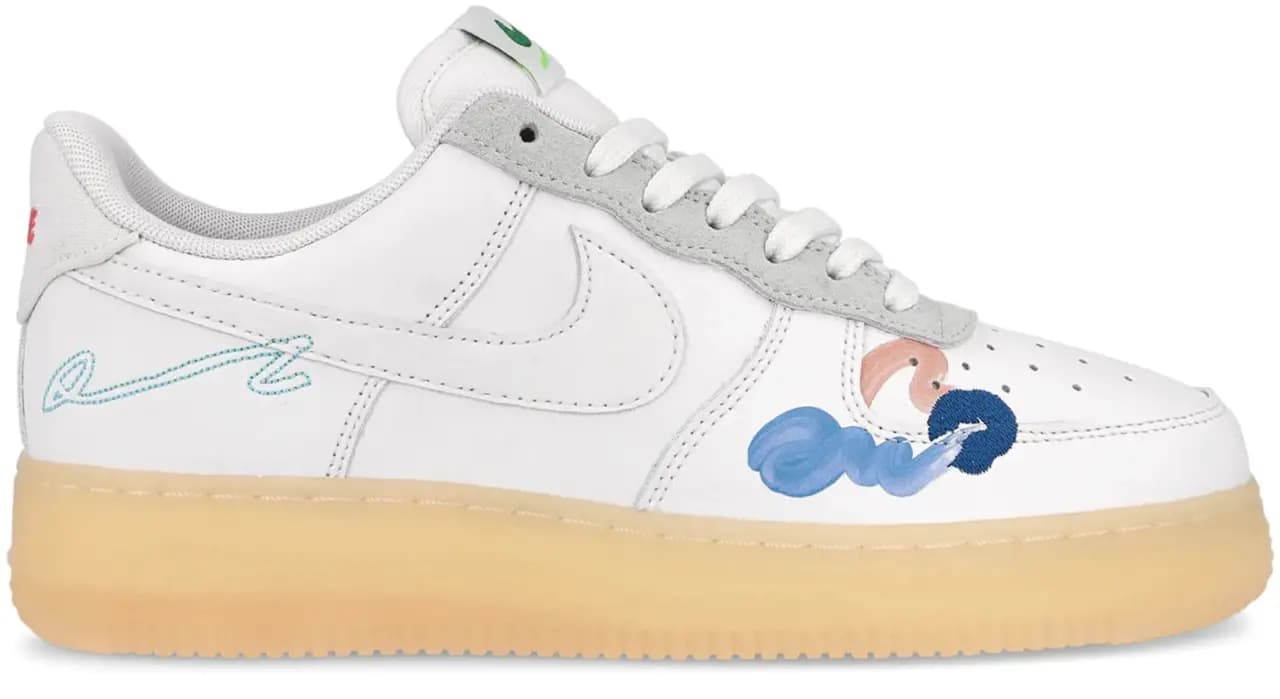 Giày Nike Mayumi Yamase x Air Force 1 Flyleather 'Earth Day' DB3598-100
