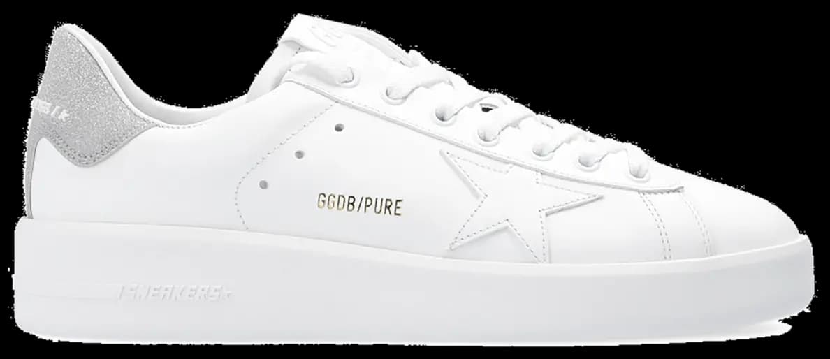 Giày Golden Goose WMNS Purestar 'White Silver' GWF00197 F000538 80185
