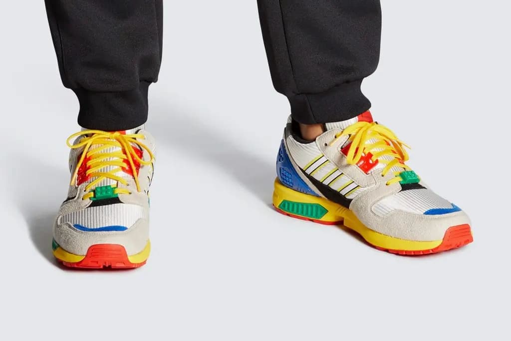 LEGO x adidas ZX 8000 một siêu phẩm cần nhìn đi nhìn lại nhiều lần