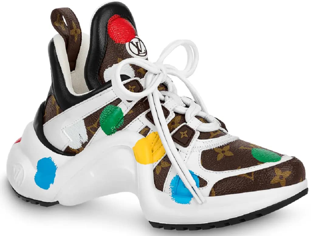 Giày Louis Vuitton x Yk Lv Archlight Trainers 'Multi Color' 1AB9RC