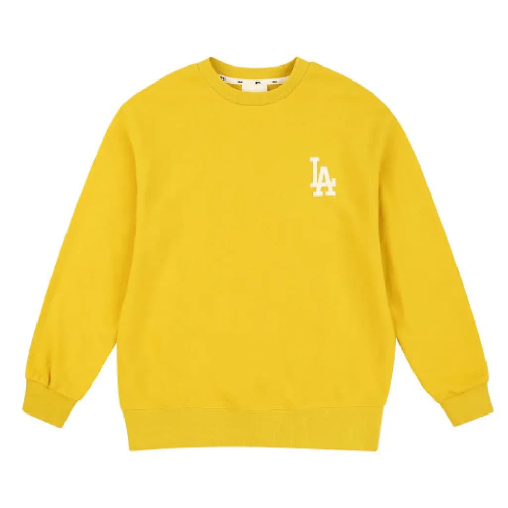 Áo MLB Sweater LA Yellow Baseball 31MT21011-07Y