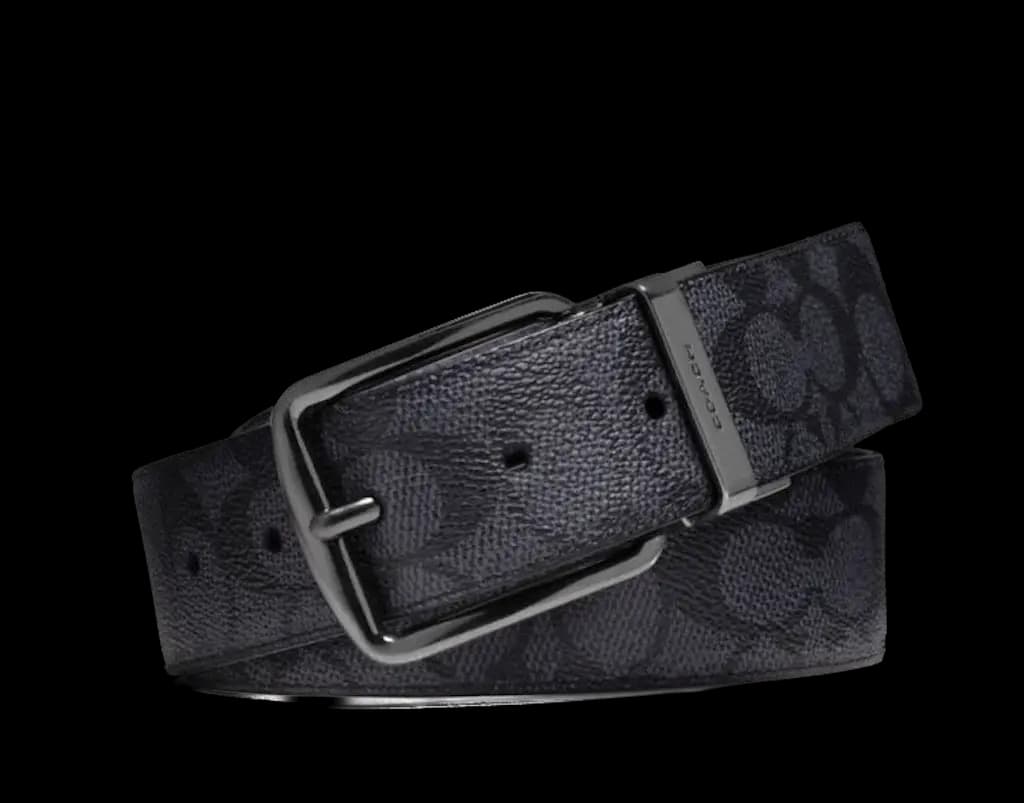 Thắt Lưng Coach Wide Harness Cut to Sized 64077 CQ BK