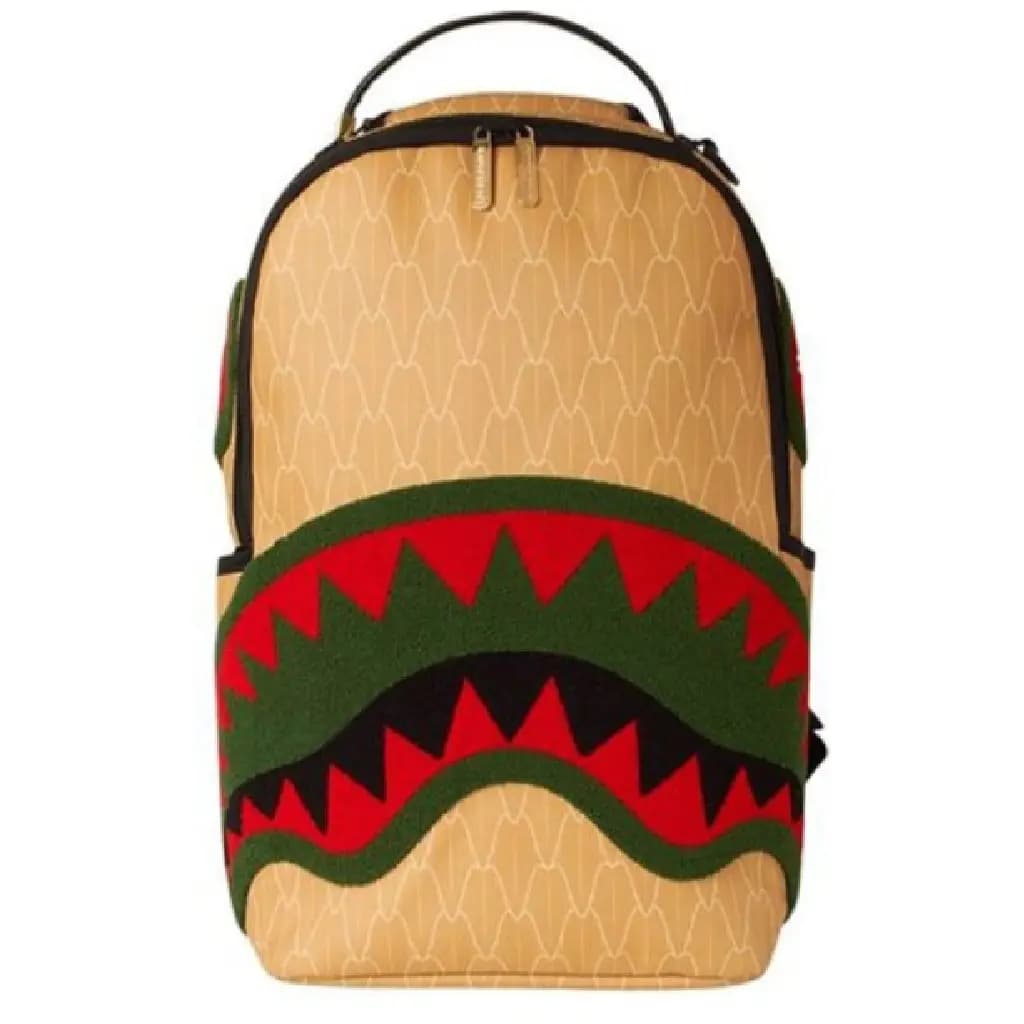Balo Sprayground Spucci Gang Brown 910B3168NSZ Balo Sprayground Spucci Gang Brown 910B3168NSZ