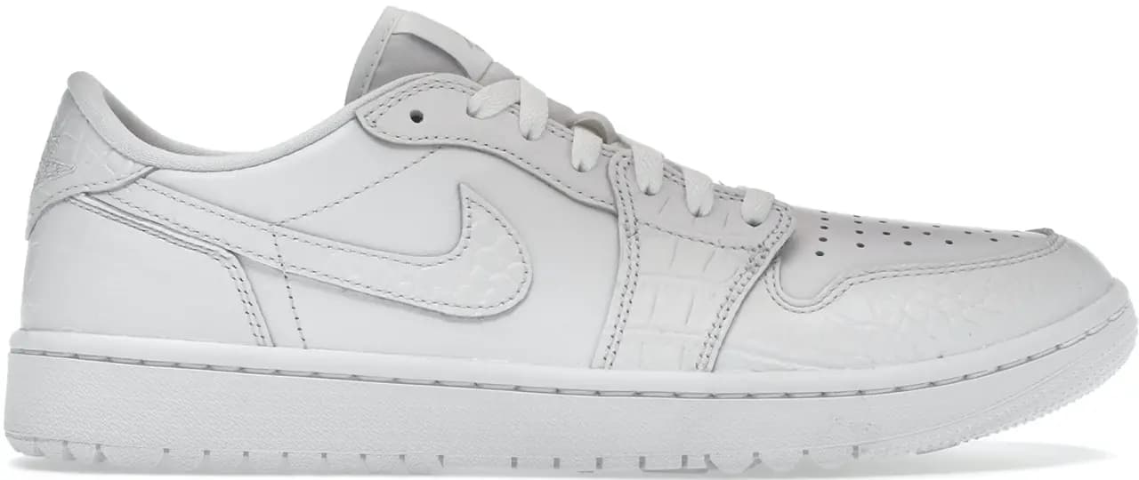 Giày Nike Air Jordan 1 Retro Low Golf 'White Crocodile' DD9315-110