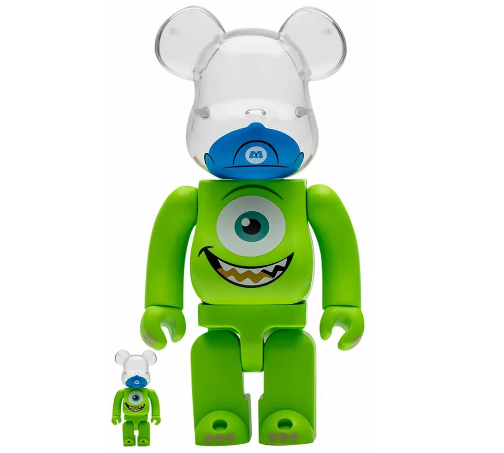 Mô hình Bearbrick x Monster x Mike 100% + 400% &amp; 1000%