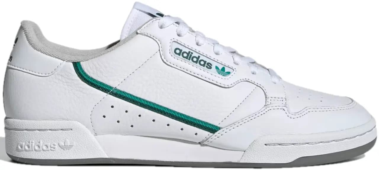 Giày Adidas Continental 80 White Green EF5990
