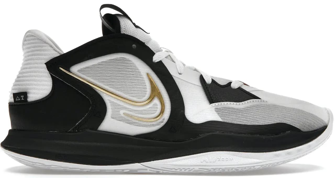 Giày Nike Kyrie Low 5 EP 'White Black Metallic Gold' DJ6014-101