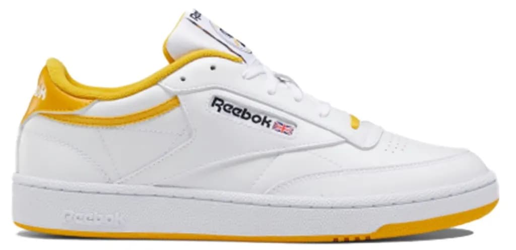 Giày Reebok Club C 85 35th Anniversary White Fierce Gold FX3373
