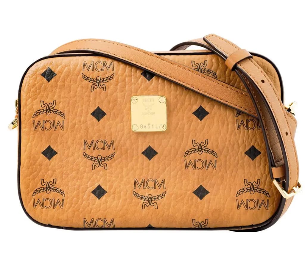 Túi MCM Camera Bag In Visetos Original Cognac MWRAAVI03CO001