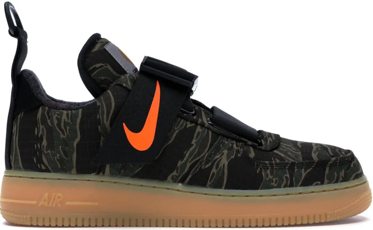 Giày Nike Carhartt WIP x Air Force 1 Utility Low Premium 'Camo' AV4112-300