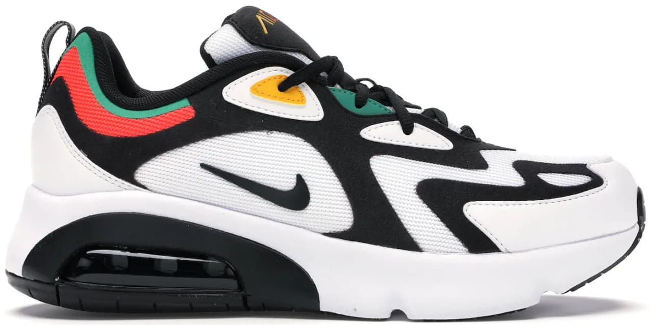 Giày Nike Air Max 200 GS 'Bright Crimson' AT5627-100