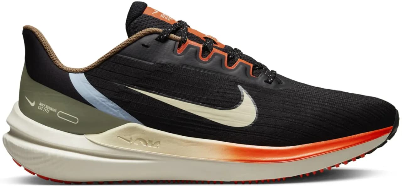 Giày Nike Air Winflo 9 'Black Green Safety Orange' DX6040-071
