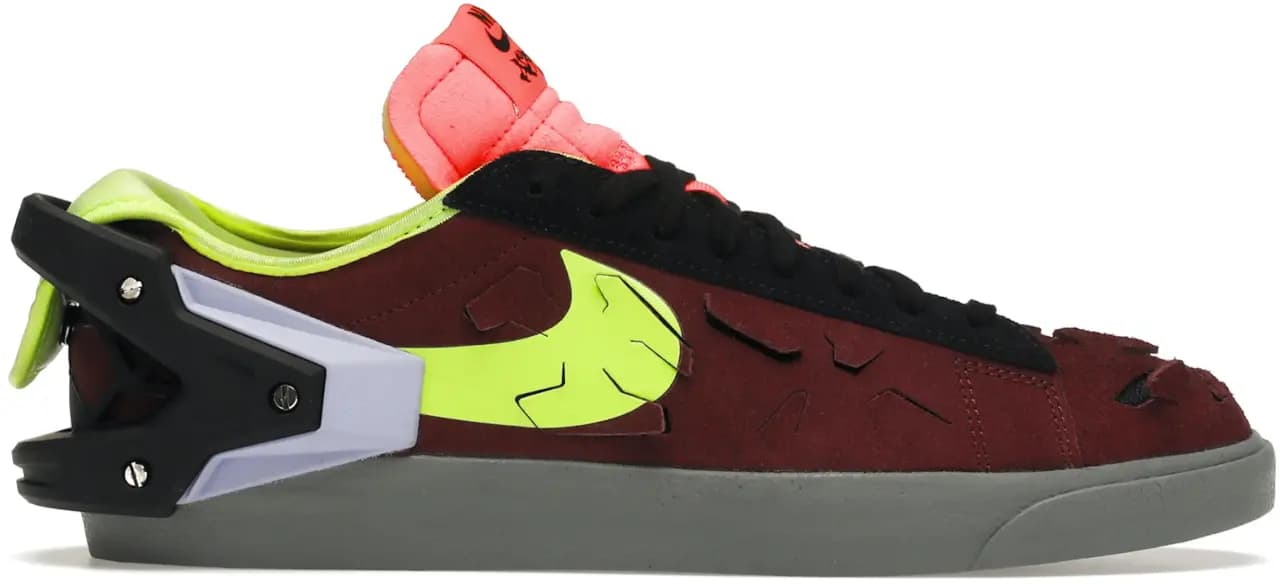 Giày Nike Acronym x Blazer Low 'Night Maroon' DN2067-600
