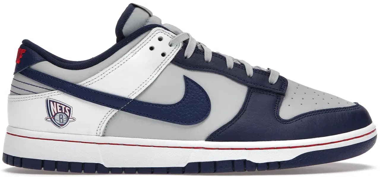 Giày Nike NBA x Dunk Low EMB '75th Anniversary Nets' DD3363-001