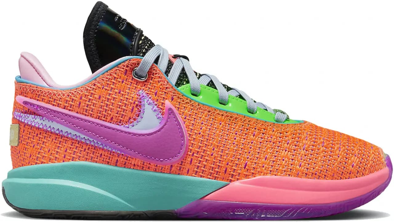 Giày Nike LeBron XX Total 'Orange Vivid Purple' DQ8651-800