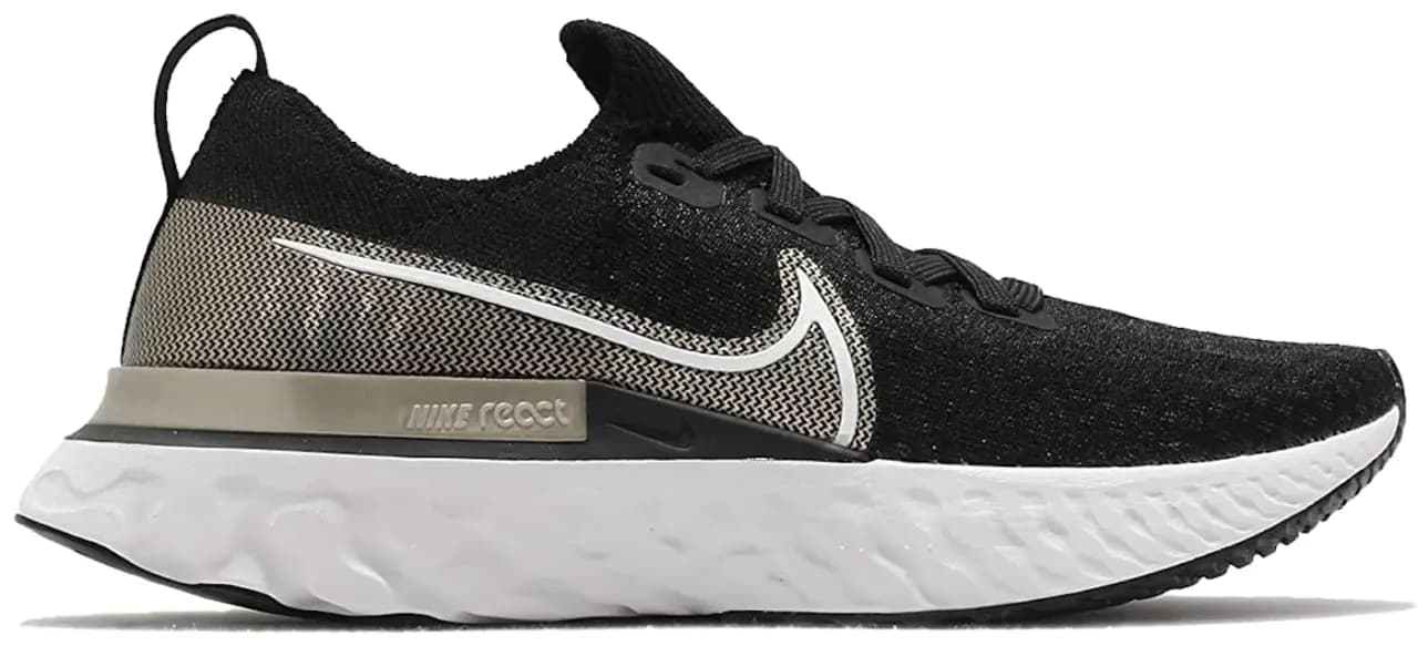 Giày Nike React Infinity 'Black Metallic Gold Silk' CZ2861-001