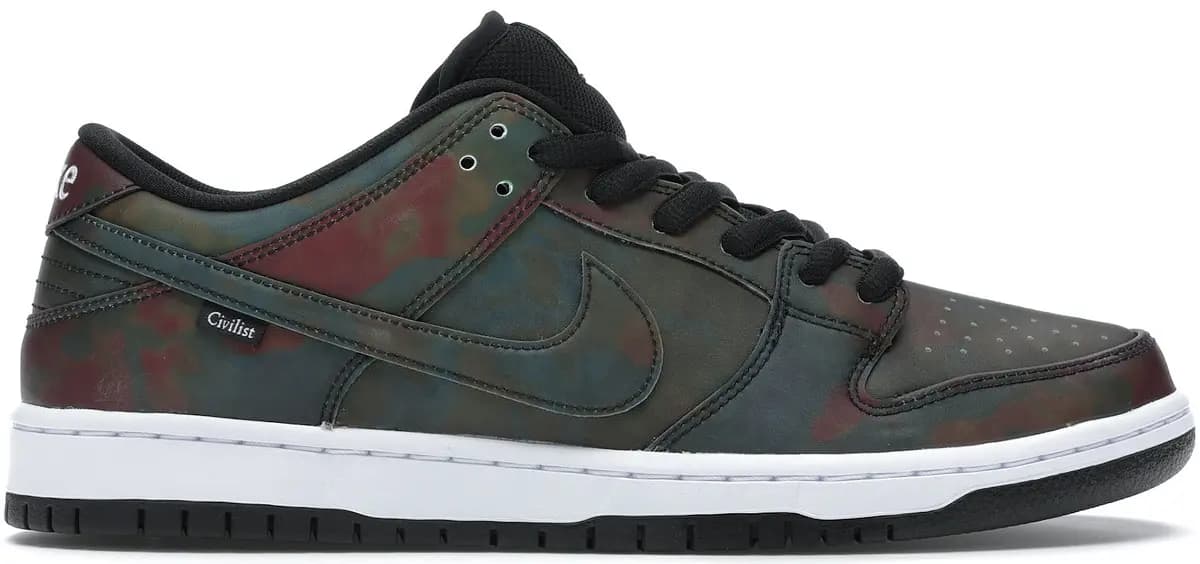 Giày Nike Civilist x Dunk Low Pro SB QS 'Thermography' CZ5123-001