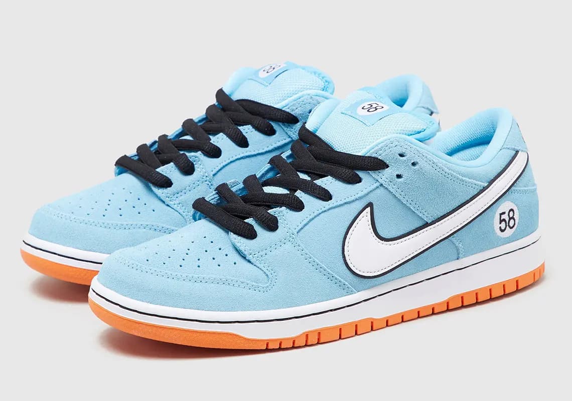 Cận cảnh chi tiết đôi giày Nike SB Dunk Low “58”