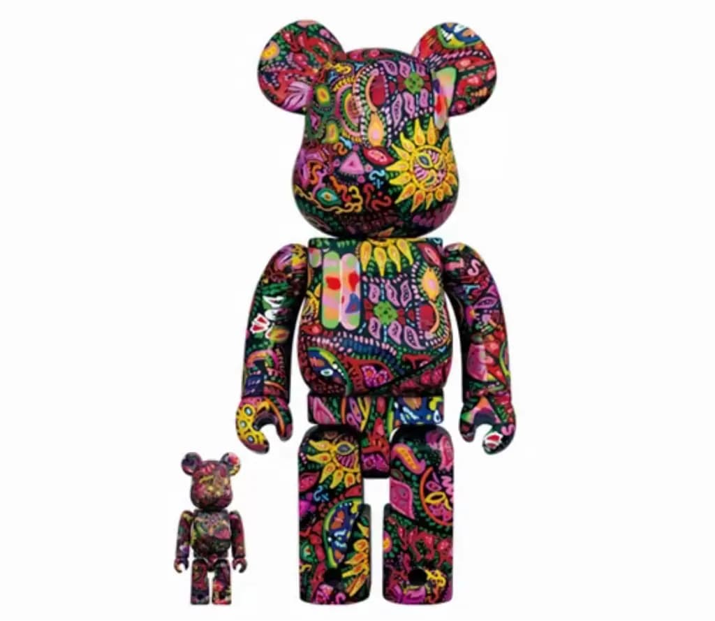 Mô Hình Bearbrick 1000% 'Psychedelic Paisley' 00031-PSY-1000