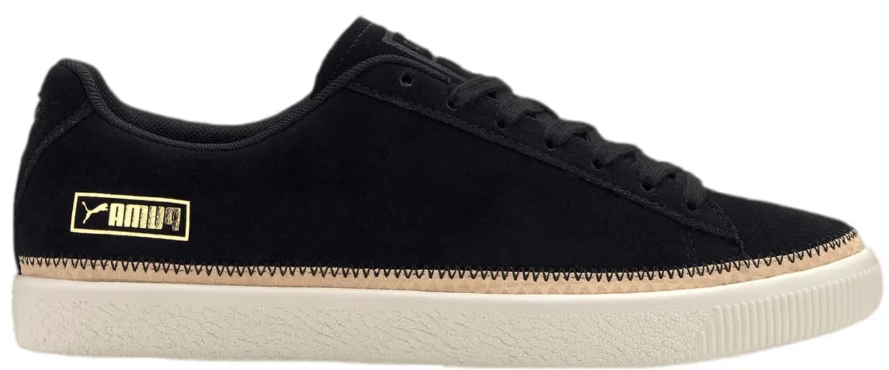 Giày Puma Suede Trim DLX 'Black' 371749-01