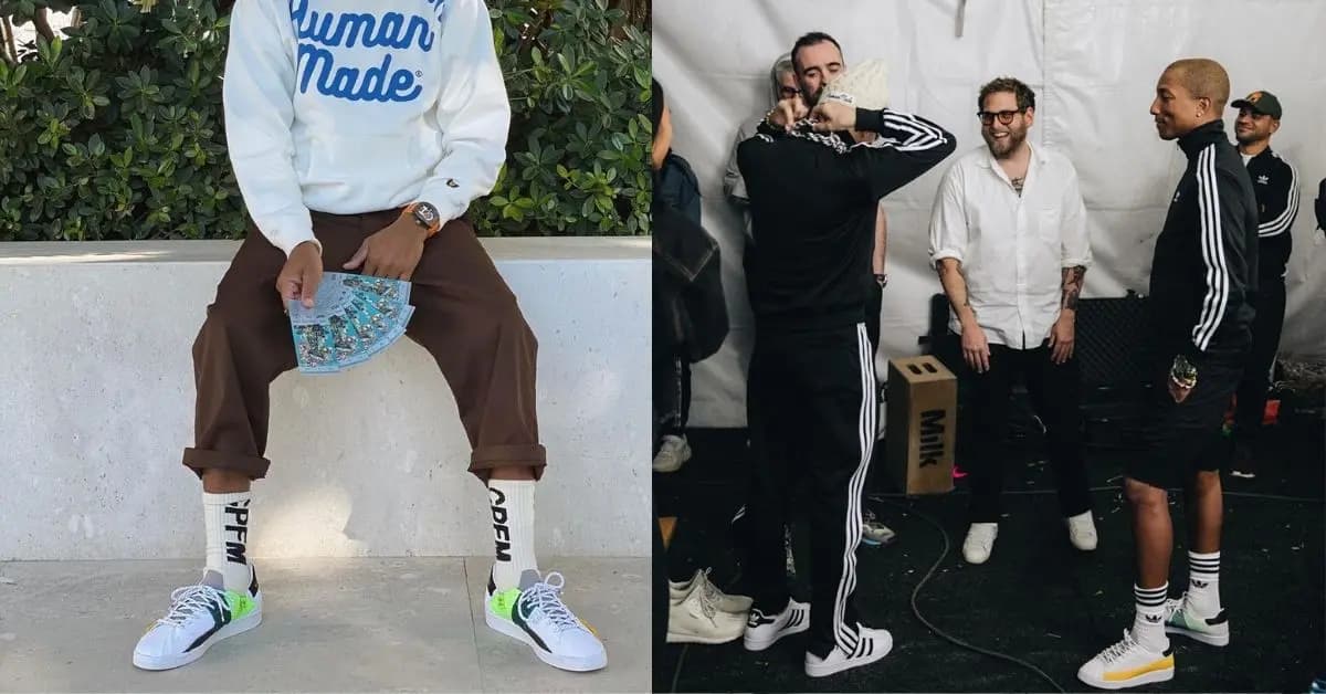 Pharrell và adidas tung ra thị trường thêm 3 mẫu Primeknit Superstars cực hút mắt