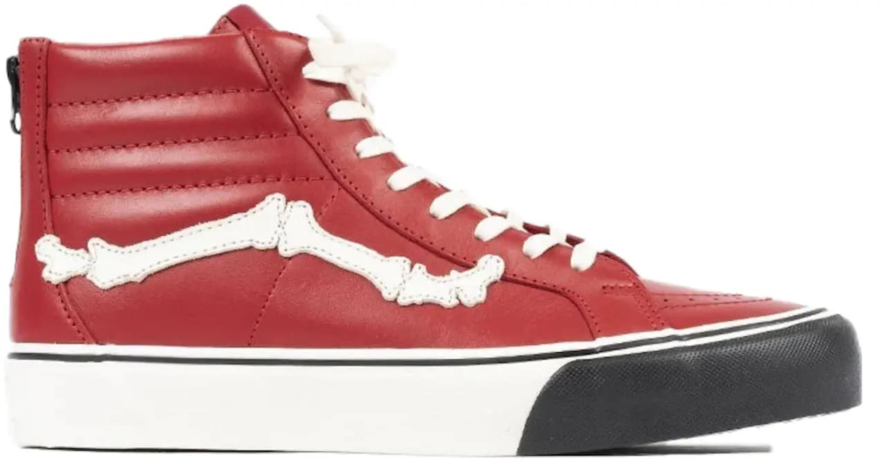 Giày Vans Sk8-Hi Reissue Zip Blends Bones Chili Pepper 'Red' VN0000SPE01