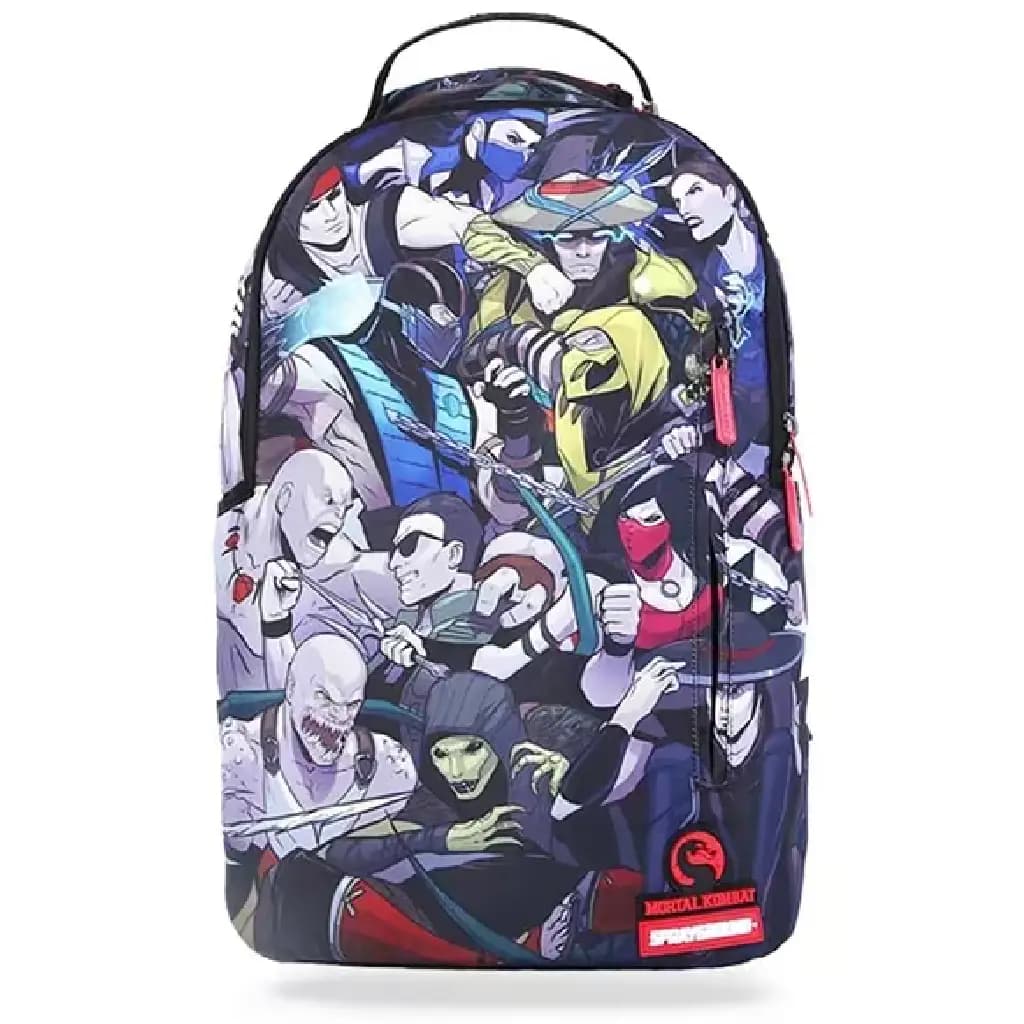 Balo Sprayground Mortal Kombat 'Mash' W0645811 Balo Sprayground Mortal Kombat 'Mash' W0645811