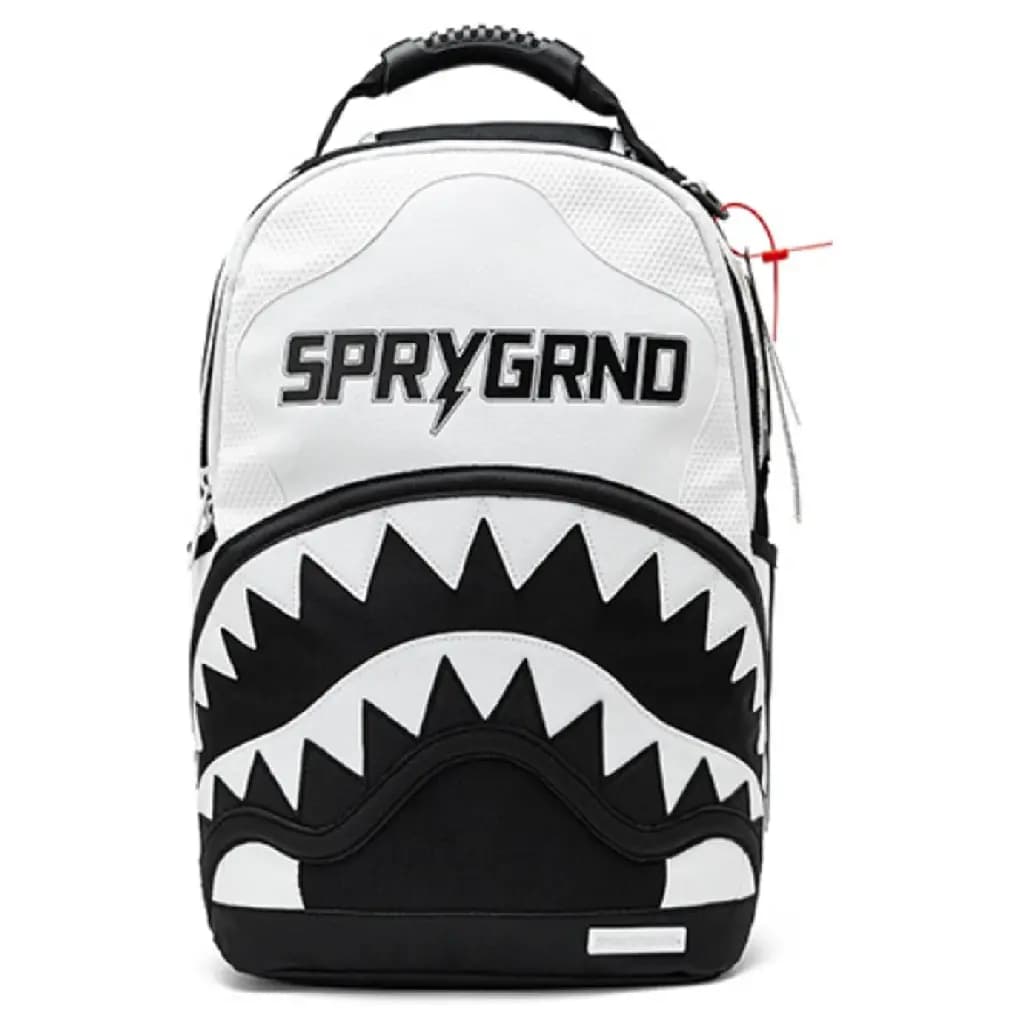 Balo Sprayground DLX Shark Black White W0735730 Balo Sprayground DLX Shark Black White W0735730