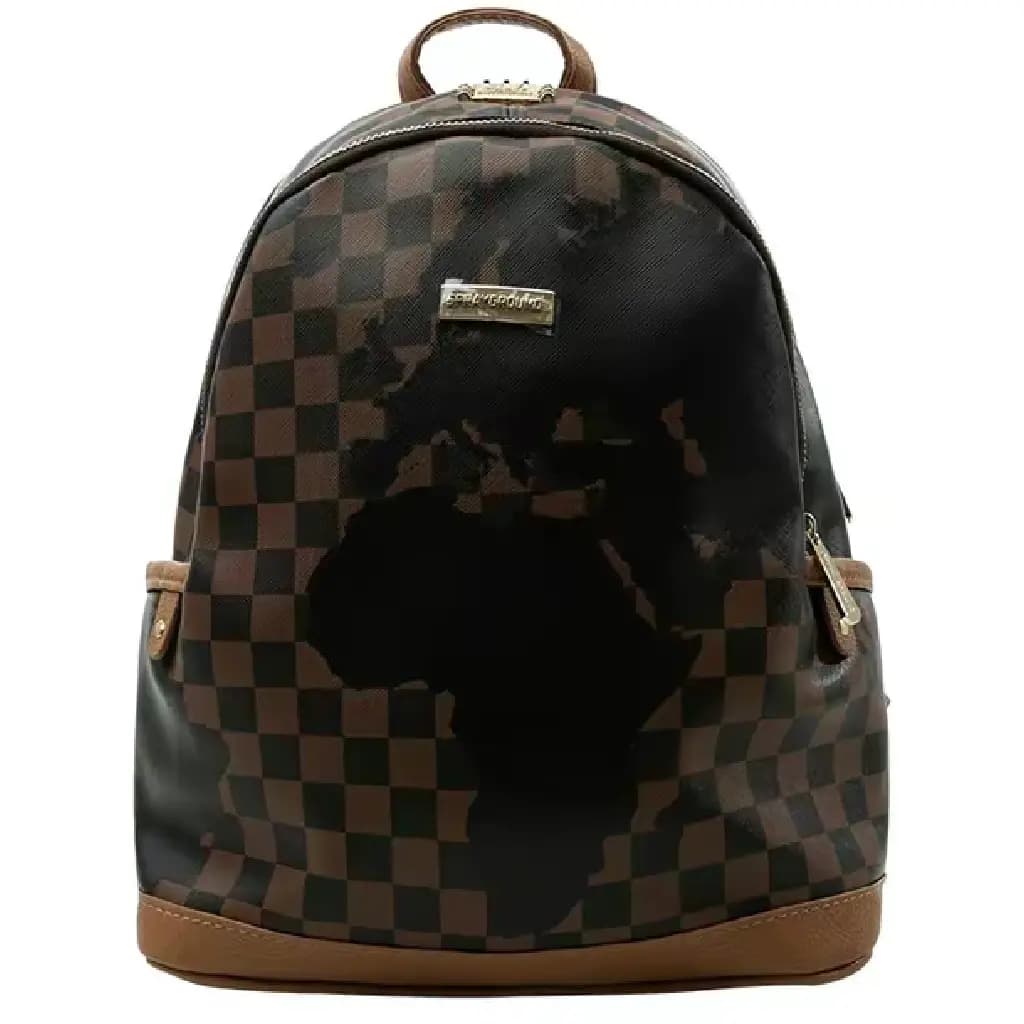 Balo Sprayground 'Brown Black' W0815710 Balo Sprayground 'Brown Black' W0815710