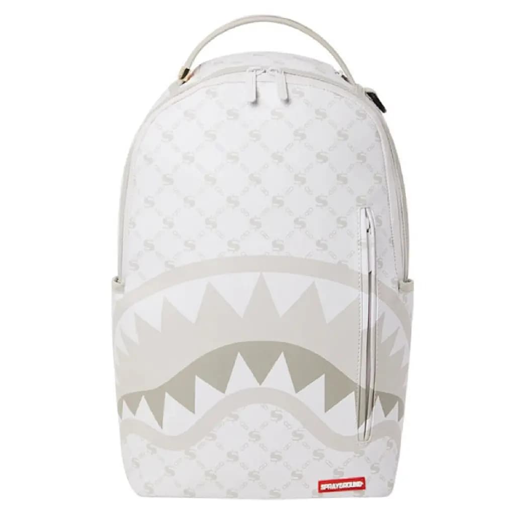 Balo Sprayground DLX Shark 'White' W0825720 Balo Sprayground DLX Shark 'White' W0825720