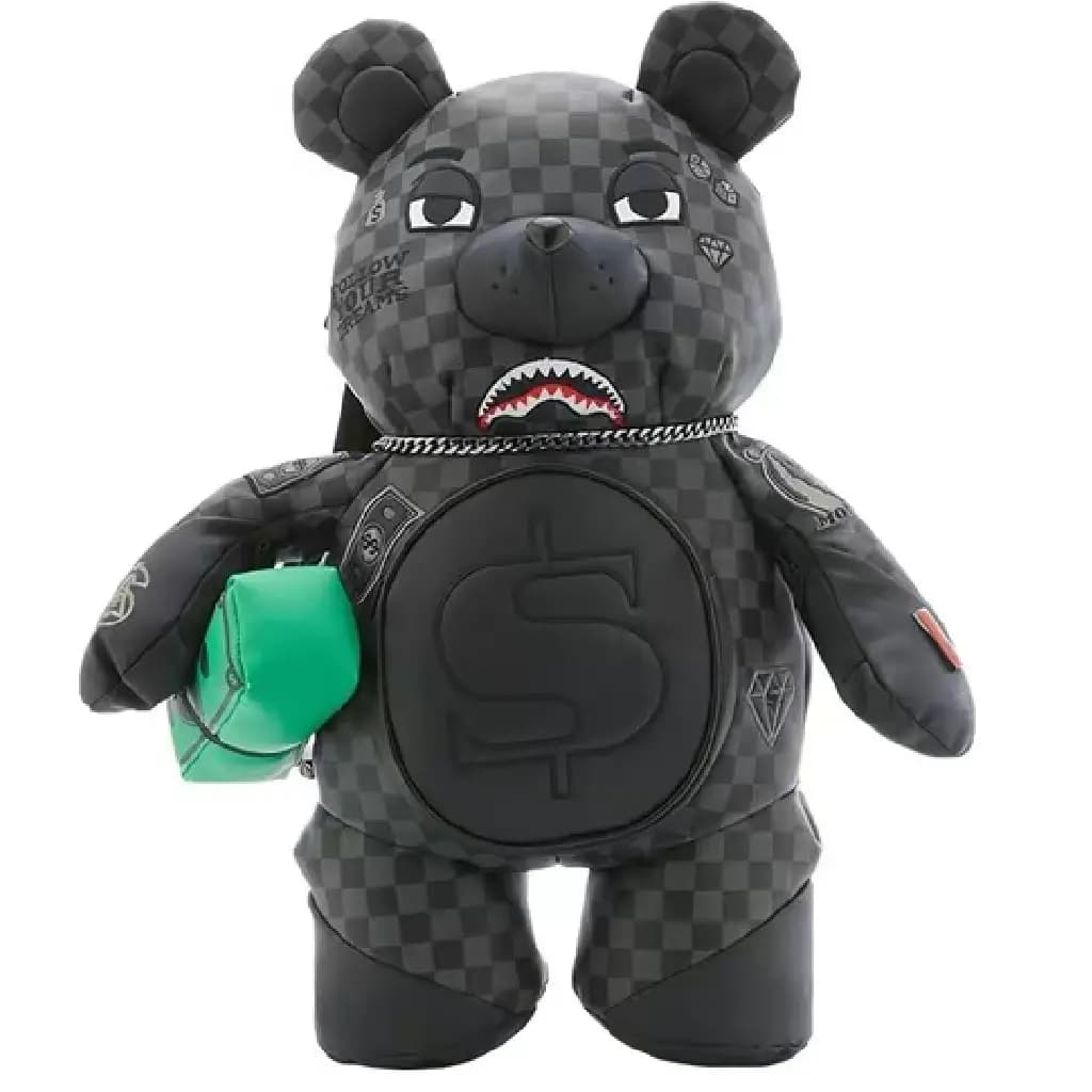 Balo Sprayground Plush Toy 'Black' W0827007 Balo Sprayground Plush Toy 'Black' W0827007