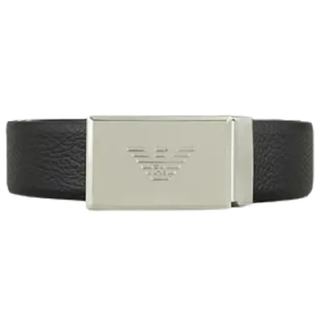 Thắt Lưng Giorgio Armani Reversible Leather Belt 'Black' Y4S224Y089E188001