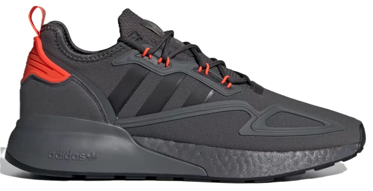 Giày Adidas ZX 2K Boost 'Grey Solar Red' H06576