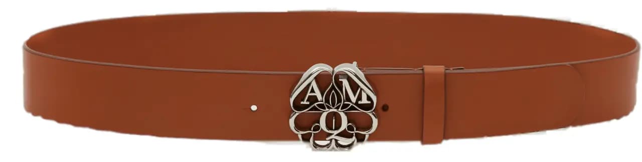 Thắt Lưng Alexander McQUEEN Seal 'Tan' 6831291AAF59746