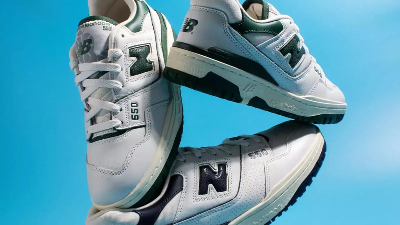 10 phối màu đình đám nhất trên New Balance 550 mà bạn không thể bỏ qua