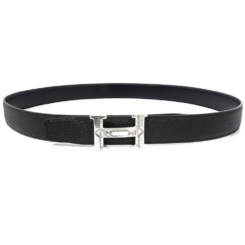Thắt Lưng Hermes Touareg 'Black' 073967CAAF