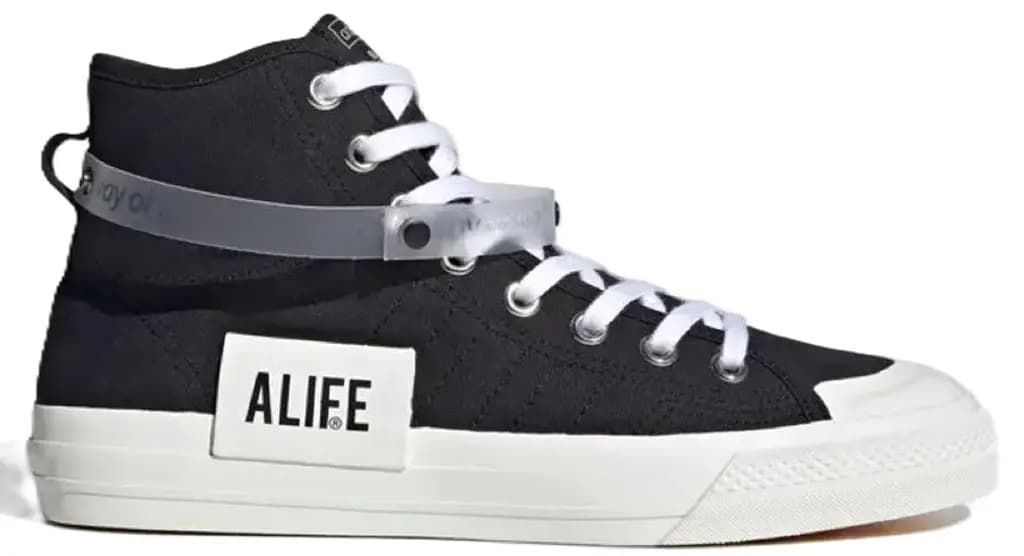Giày Adidas ALIFE x Nizza High 'Black' FX2623