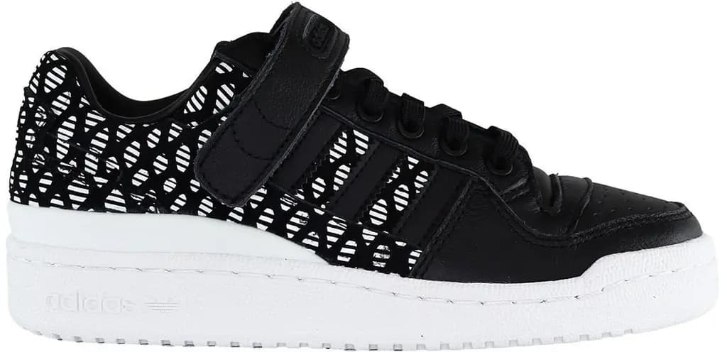 Giày Adidas Originals Womens Forum Lo Core Black BY9347
