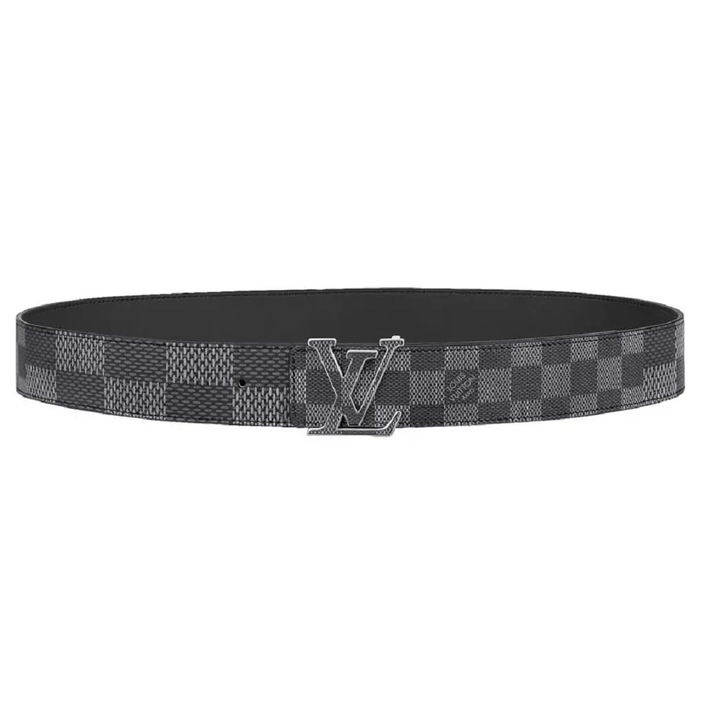 Thắt Lưng Louis Vuitton Initials 'Grey Black' M0340V