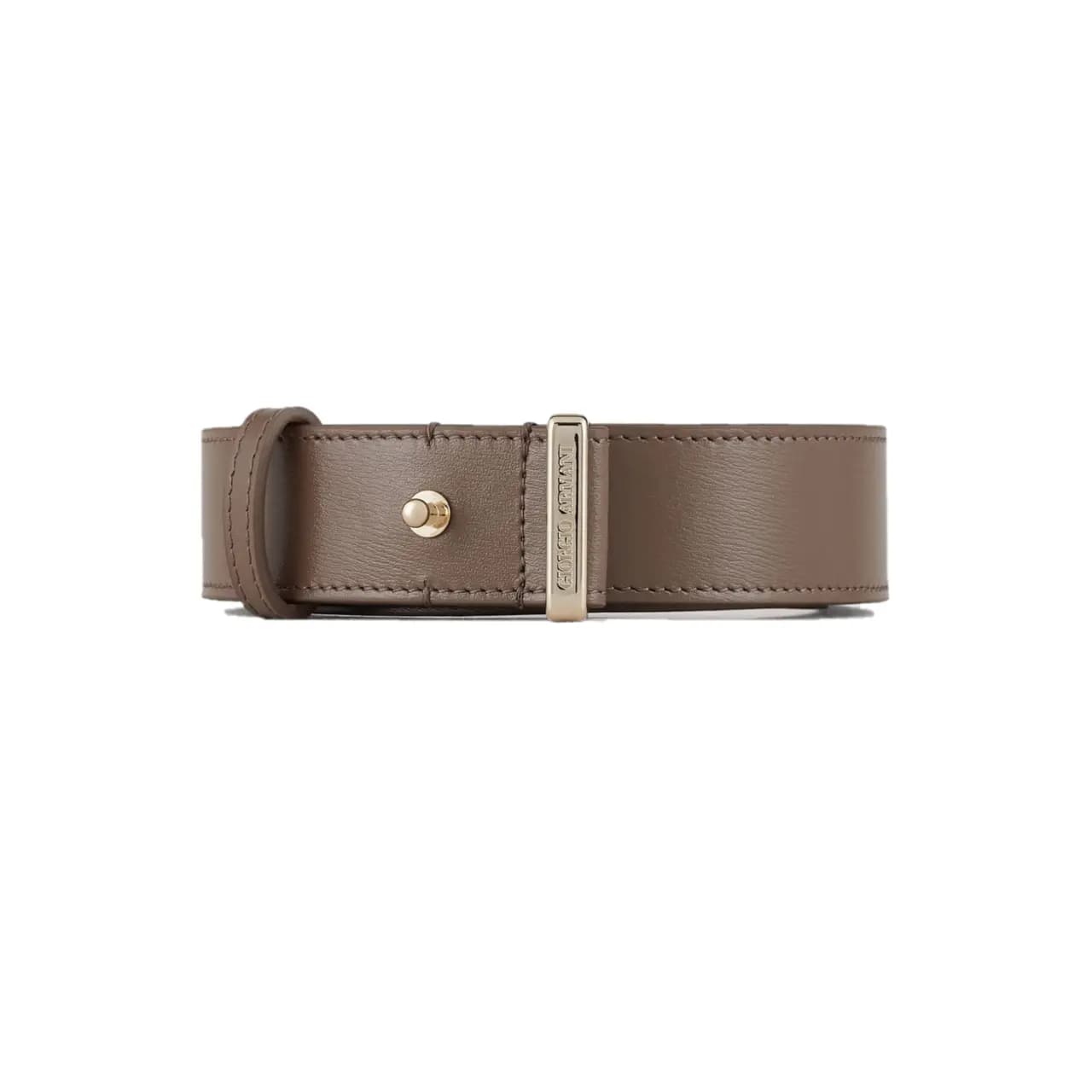 Thắt Lưng Giorgio Armani Palmellato Leather Webbing 'Mud' Y1I255YTF4A180028