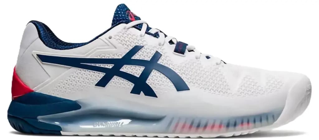 Giày Tennis Asics Gel Resolution 8 'Blue Red White' 1041A113-103