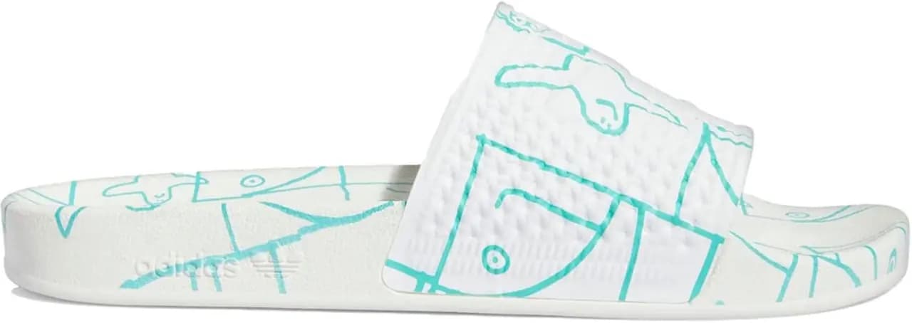 Dép Adidas Shmoofoil Slides 'Cloud White' GW3161