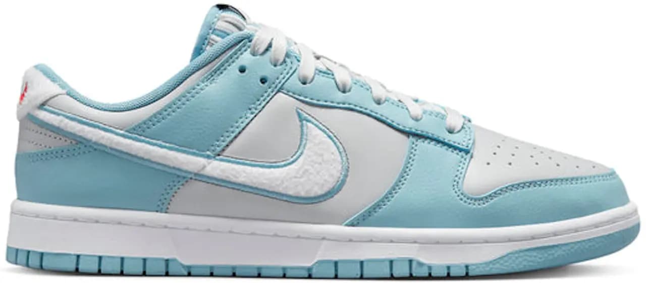 Giày Nike Dunk Low Retro 'Fleece Swoosh Worn Blue' FB1871-011