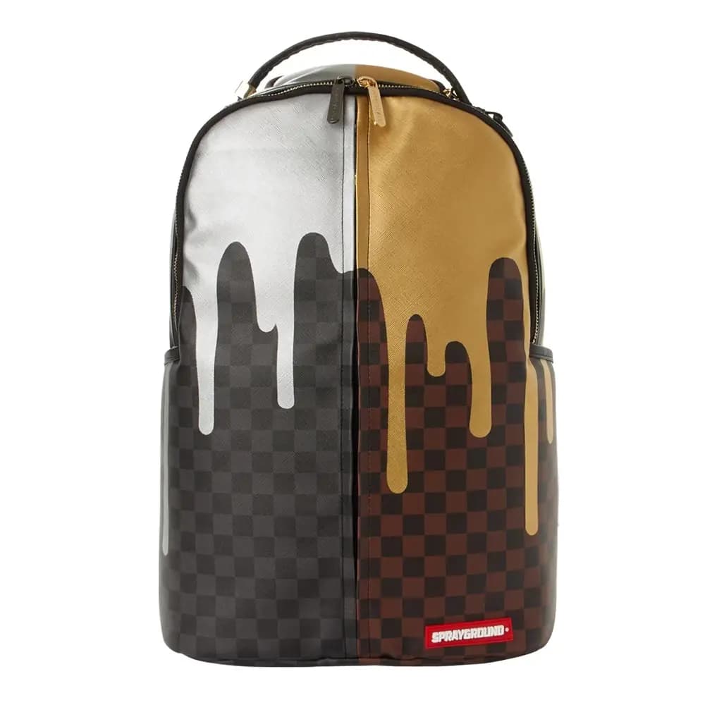 Balo Sprayground Contrasting Gilt 'Black Brown' W0635804