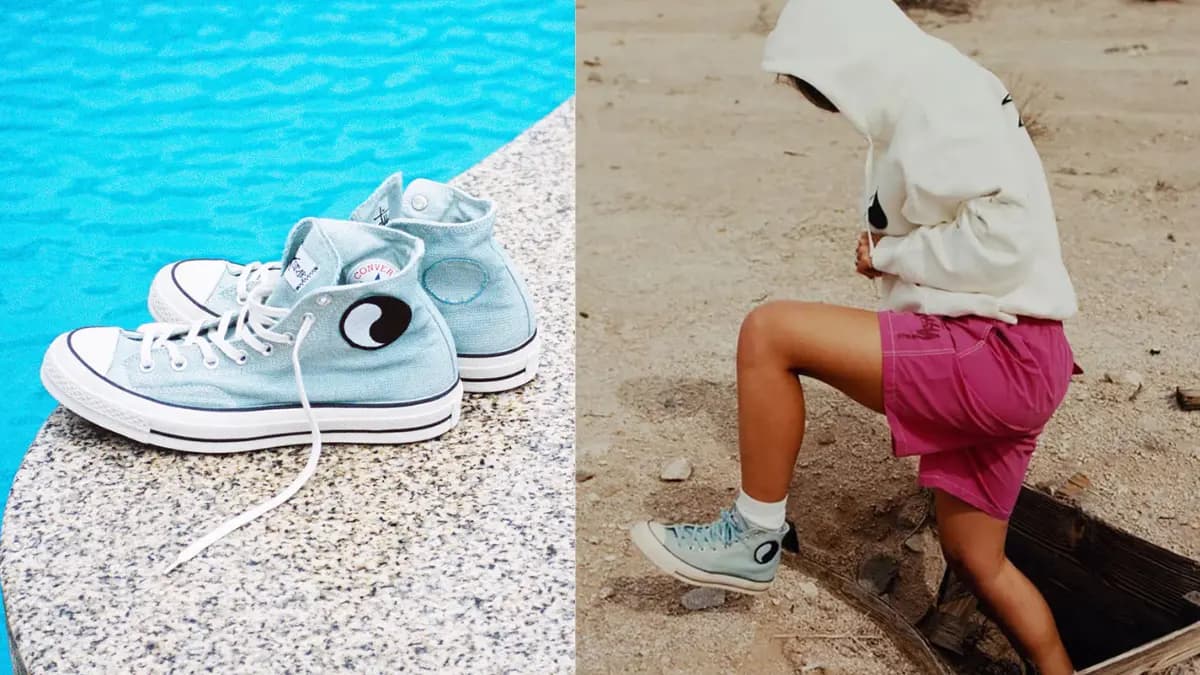Stussy ra mắt phiên bản Converse Chuck 70 Hi