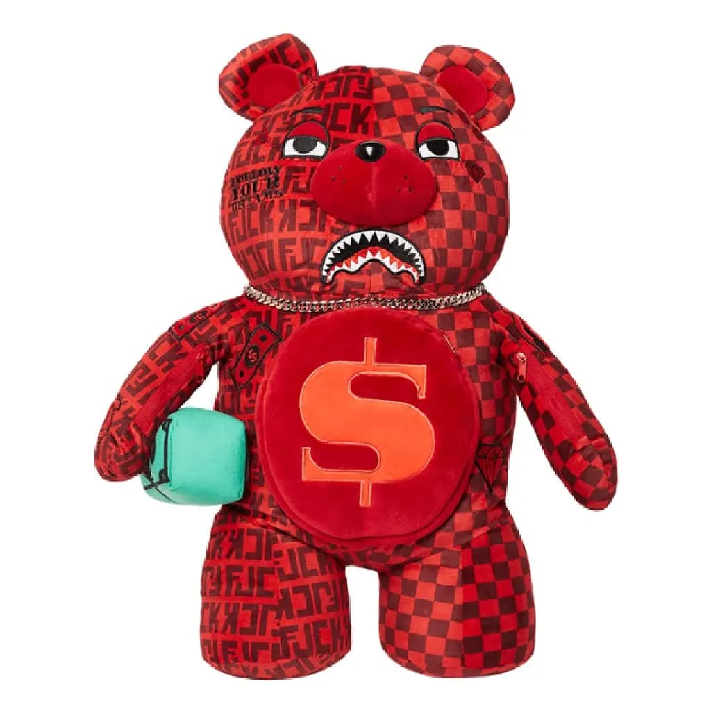 Balo Sprayground Plush Toy 'Red' W0827006 Balo Sprayground Plush Toy 'Red' W0827006
